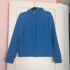 Zella zip up hooded sweatshirt.